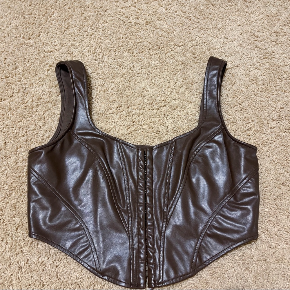 Windsor Chocolate Brown Top